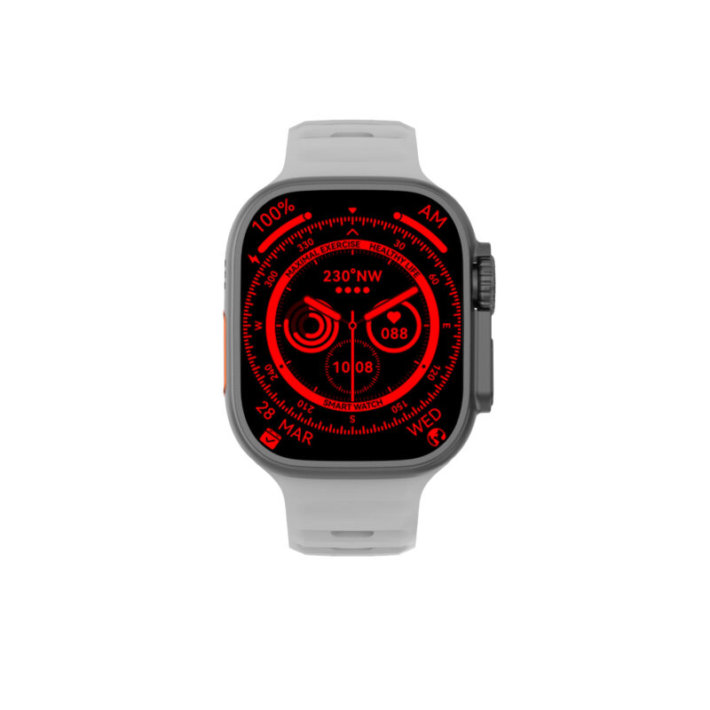 Fashion smart watch DT 800 Ultra  Black+Gray - Image 2