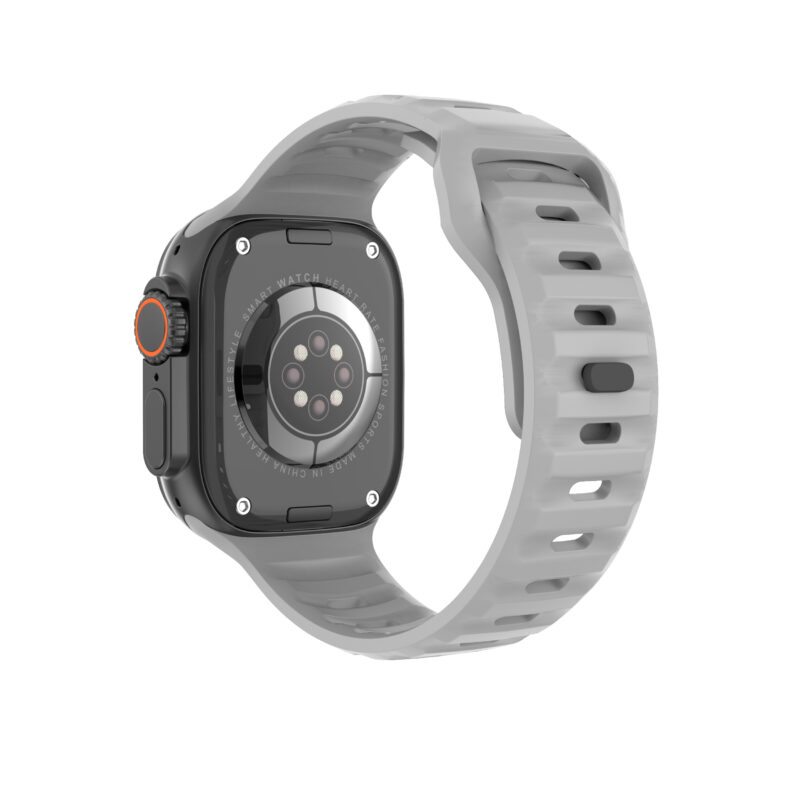 Fashion smart watch DT 800 Ultra  Black+Gray - Image 4
