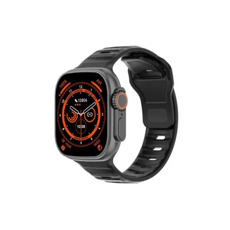 Fashion smart watch DT 800 Ultra  Black+Black