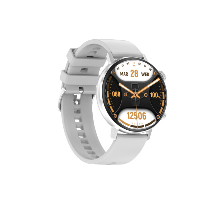 DT 88 Max Unisex Fashion smart watch - White - Image 3