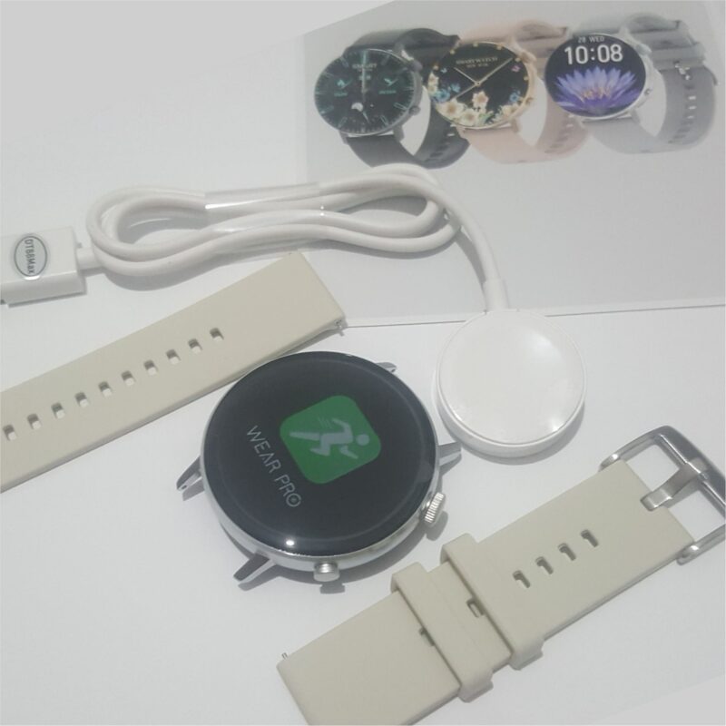 DT 88 Max Unisex Fashion smart watch - White - Image 5