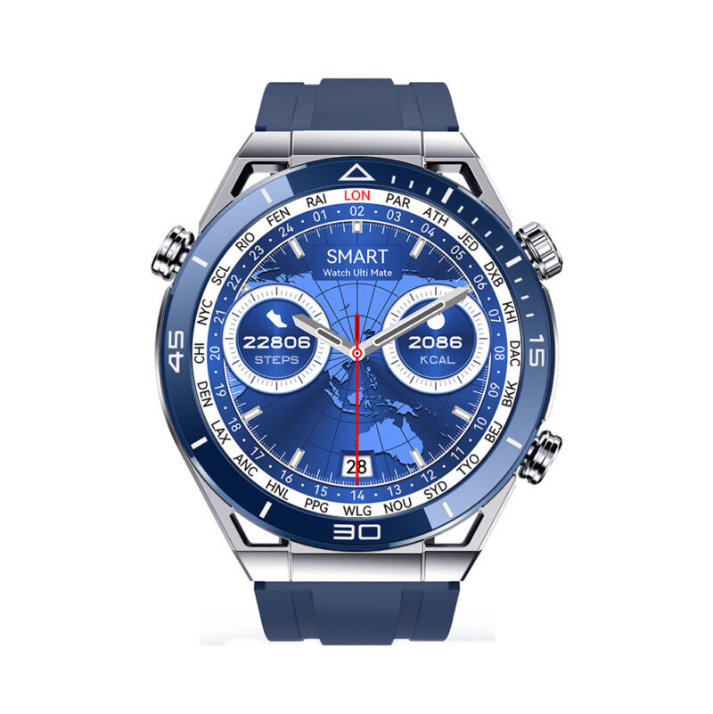 DT Ultra Mate Sports Smart Watch - Blue - Image 3