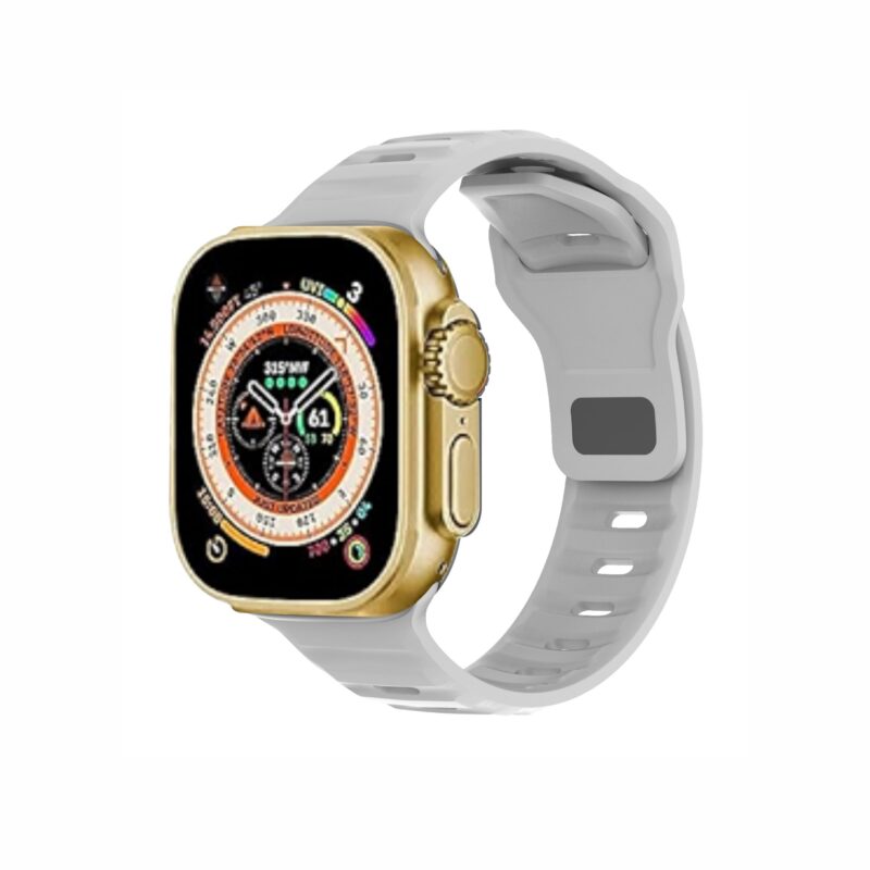 Fashion smart watch DT 800 Ultra  Gold+Gray